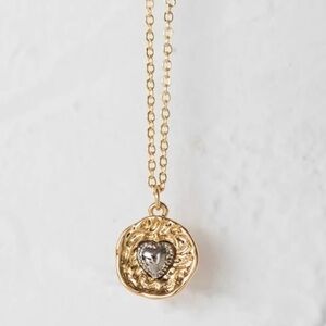 Heart Medallion Necklace